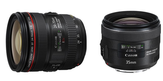 Lensa Terbaru Canon EF 24-70mm f/4L IS USM dan EF 35mm f/2 IS USM